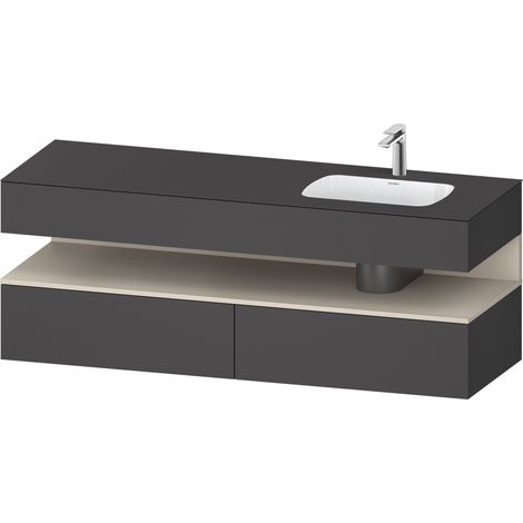 Duravit Collection One lavabo à encastrer avec meuble sous-vasque (1/2)