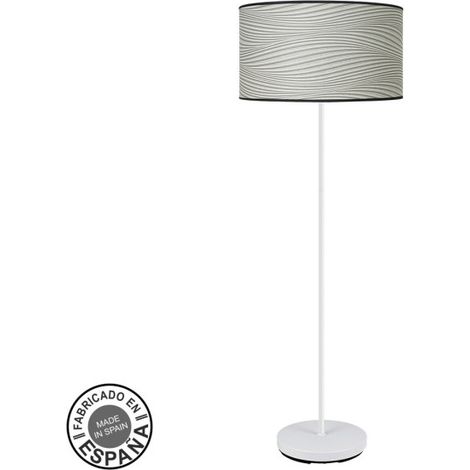 FABRILAMP Stehleuchte de Stehleuchte Moda 1xe27 weiß/weiß grau