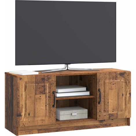 Maison Exclusive - TV-Schränk Altholz 102 x 34,5 x 47 cm Holzwerk