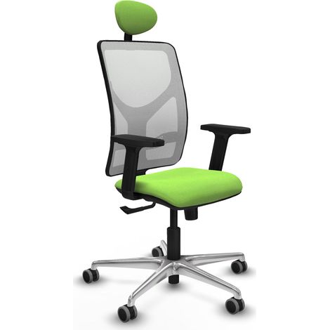 Chaise de bureau piqueras y crespo ergonomique blanc mousse qualité (1/2)