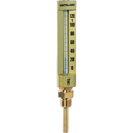 Industriethermometer, gerader Durchmesser, 150 mm – 63 mm lange Sonde – Messbereich -30 bis 50 °C – Großes Modell für den professionellen Einsatz (1/4)