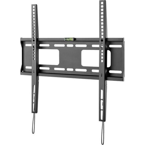 goobay 49890 Soporte de Pared para TV Pro Fixed (M), 32 a 55 Pulgadas (81-140 cm), 50 Kg, Montaje fácil y Seguro, Vesa Standard, QLED/LED, Negro (1/4)