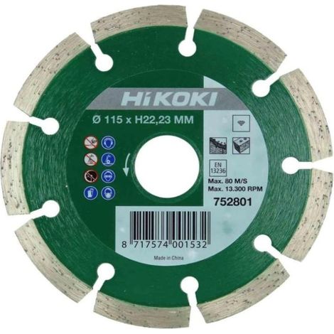 DISCO DIAMANTE 115×H2223 MM 752801 HITACHI (1/3)