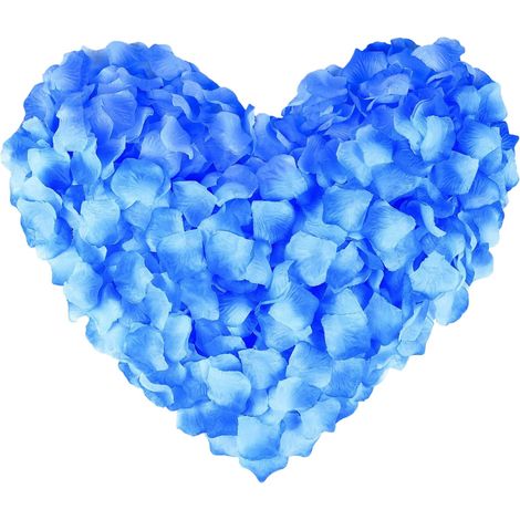Petales Artificiels - Rose - Pour Decoration Mariage Fiancaille Anniversaire - 11 Couleurs Disponibles - 1 Paquet (1/5)
