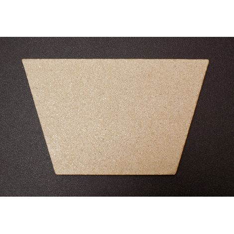 Déflecteur en haut C pour poêles à cheminée Pori 5 de Oranier - vermiculite - dimensions d'encastrement parfaitement adaptées (1/2)