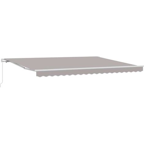 Maison Exclusive - Tenda retrattile Grigio Chiaro 450 x 300 x 165 cm (1/5)