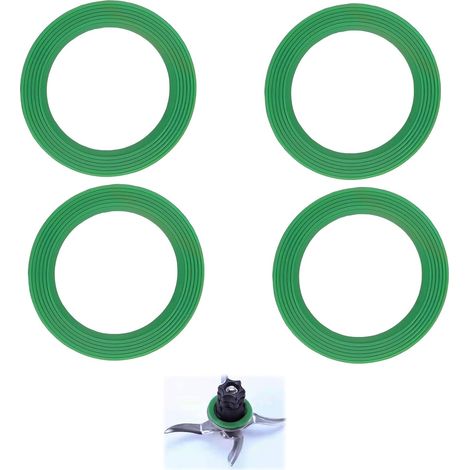 4-Piece Knife Seal Compatible with Thermomix TM5 TM6 Food Processor Mixing Knife, Replacement Ring Compatible with TM5 TM6 Accessories (1/5)