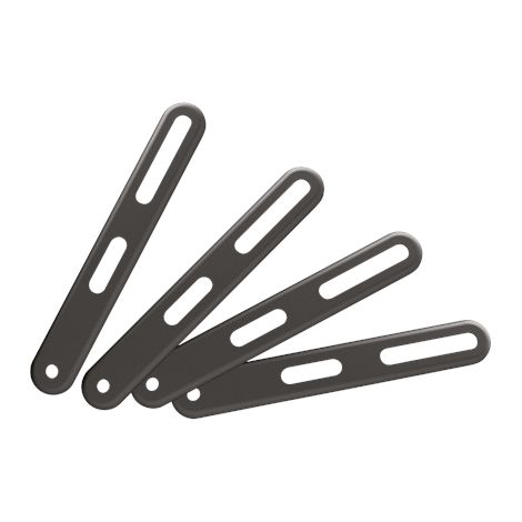 Adaptador VESA Logilink BP0029, compatible con soportes Logilink de hasta 400x400 mm Montaje en pared 81-140 cm Peso máximo soportado: 30 kg Color: Negro (1/4)