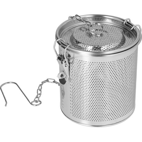 Sac à épices en acier inoxydable, filtre à épices multifonctionnel, passoire à épices pour sauces et soupes, 1,3 L (1/5)