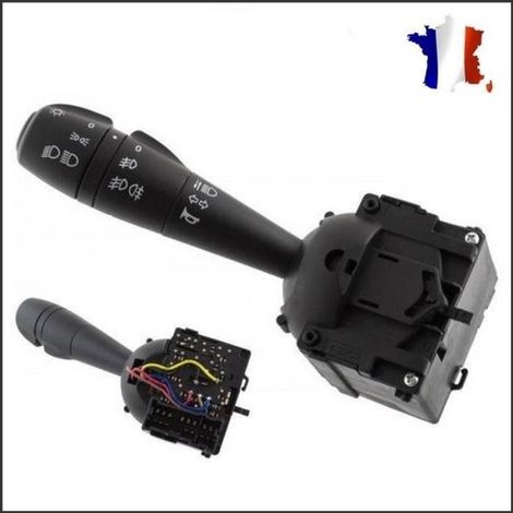 Commodo gauche commande de clignotants klaxon pour Dacia Duster, Lodgy, Dokker, Logan, Sandero