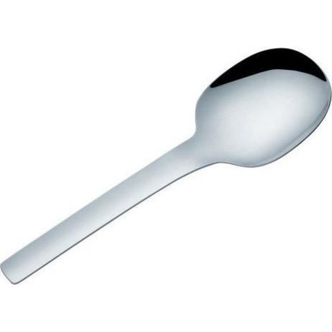 Alessi - Cuillère À Riz - Cuillère À Légumes - En Acier Inoxydable - Design Minimaliste - Pour Service Table - 1 Pièce