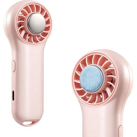 Handventilator mit Kühlfunktion，Mini-Tragbarer Ventilator 20.000 U/min，20,5 Stunden Akkulaufzeit，4-stufiger Akku-Ventilator，USB-aufladbar (1/5)