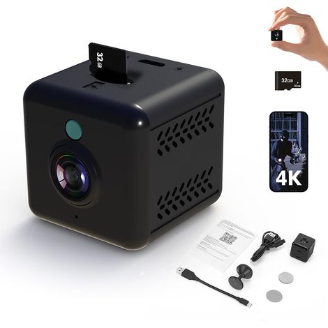 Mini Camera, Camera Espion, Wi-FI Caméra de Surveillance Intérieure (1/5)