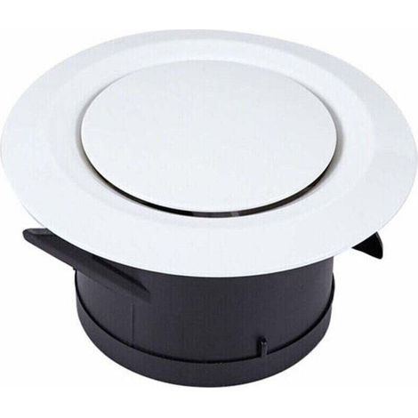 Bouche VMC Ø100 mm – Grille d'aération réglable triple griffe – Ventilation efficace pour salles de bain et cuisines – Installation facile
