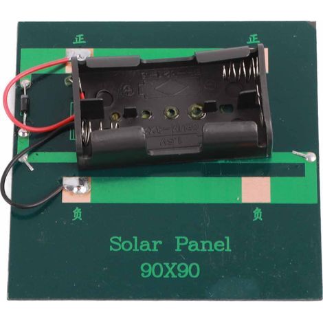 1W DC4V Solarpanel-Ladegerät Zellladeplatine für 2xAA 1,2V Batterien (1/4)