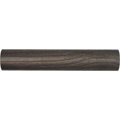 Bastone tenda di legno colore fume d.28250 cm.