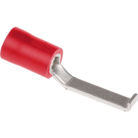 Cosse à sertir type languette, 3.1mm x 0.8mm, Rouge 16AWG 1.5mm² 22AWG 0.5mm² Non-Enveloppé