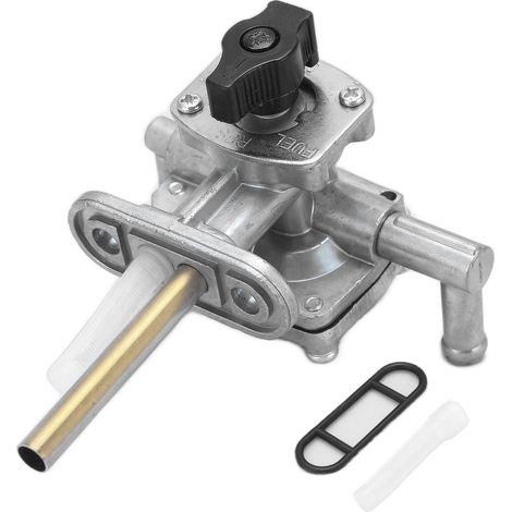 Ortviai Robinet de carburant pour Suzuki LTA500/LTF500 Vinson 500 – Référence 44300-03G02, en alliage d’aluminium