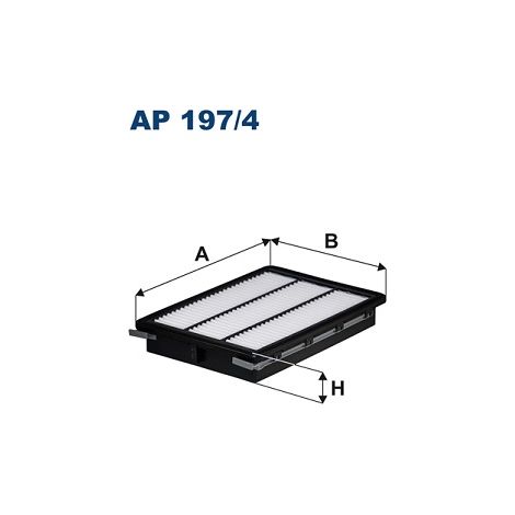 Filtro de aire AP197/4 filtron