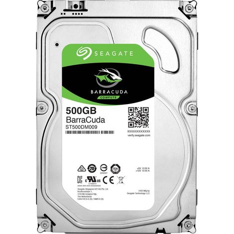 Disque dur Seagate Barracuda 500 Go SATA III 3,5 pouces