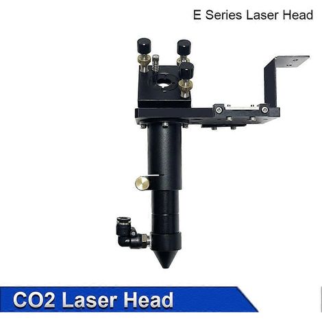 Tête laser CO2 série E FL50,8&63,5&101,6mm Adaptateur de lentille D20mm, adapté aux machines de gravure. (1/5)