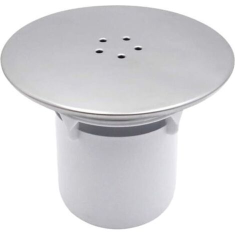 Couvercle de rechange pour siphon de douche de 115 mm, couvercle de bonde de douche chromé, couvercle de siphon de douche à débit rapide, couvercle de vidange de bac de douche de salle de