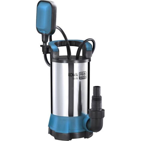 Pompa per estrazione acqua pulita 500w acciaio inox 17x30cm pulita koma tools (1/5)