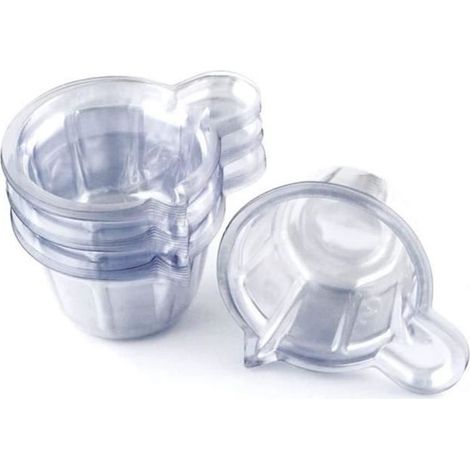 Messbecher – Transparent – 40 ml – 100er-Packung – Kunststoff – Vielseitig verwendbar für Epoxidharz (1/5)