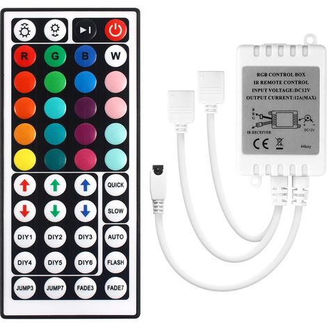 MINKUROW Dc 12v Ir Telecomando Senza Fili Per Telecomando Strisce Led 5050 3528 Rgb (1/5)