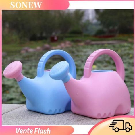 Arrosoir Enfant - Forme Éléphant - Capacité 1,5 L - Plastique Sans BPA - Pour Jardinage Ludique - 1 Pièce (1/5)