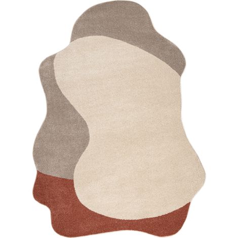 Tappeto FUSION 5710 crema / terracotta Shape - Astrazione, moderno, astratto, irregolare beige 160x220 cm