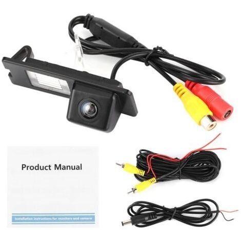 ALLIANDISCaméra de vue arrière HD CCD IP68 170 degrés pour plaque d\\'immatriculation Lumière convient pour Fluence Duster (1/5)