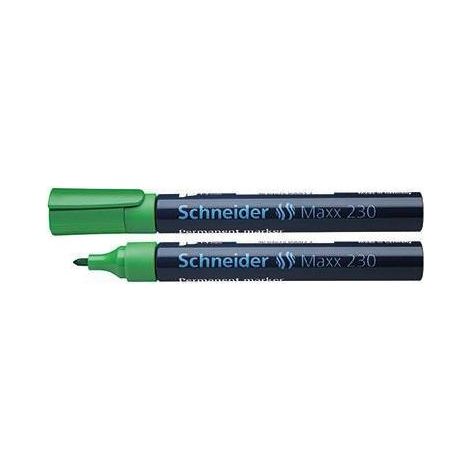 Schneider Permanentmarker Maxx 230 123004 Rundspitze 1-3mm grün (1/4)