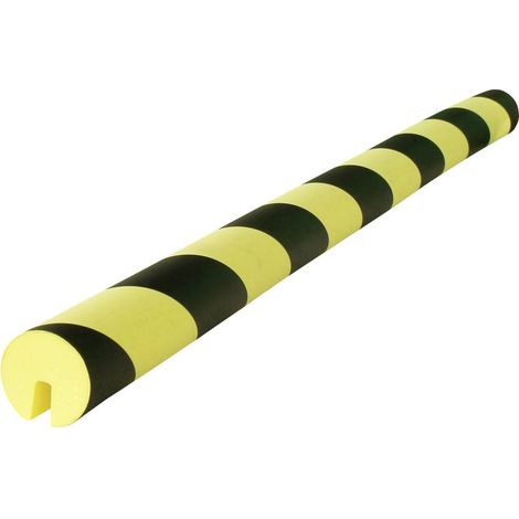 Protezione angolare 750 x 40 nero e giallo (1/3)