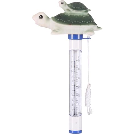 Thermomètres flottants pour piscine, faciles à lire, avec une jolie grenouille Thermomètres de température pour baignoire, douche, spa, chambre d'enfant, salle de bain, intérieur, extérieur, voyage, (1/5)