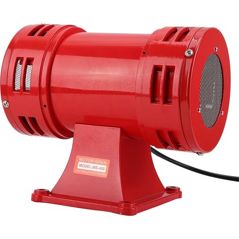 Sirène d'avertisseur de klaxon d'alarme de Tweeter, sirène d'alarme Continue par Moteur électrique de sécurité de l'industrie 150DB(220-240V) (1/5)