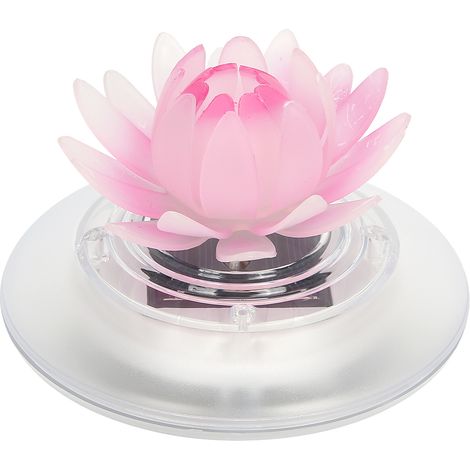 Wasserdichte Solar Bunte Pool Lichter Lotus Pool Licht Außenbeleuchtung