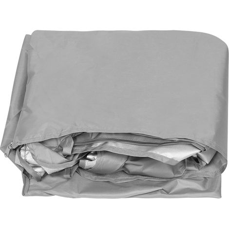Housse imperméable et anti-poussière pour machine à laver, protection solaire pour balcon et housse de protection anti-poussière pour sèche-linge, grise, 74 x 71 x 101 cm (1/5)