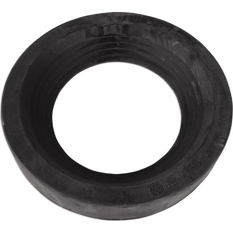 Le joint d'étanchéité des toilettes suspendues a un diamètre de 110 mm et est noir.