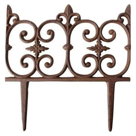 Bordurette Jardin Victorienne en Fonte 26 cm (1/3)