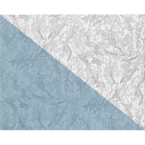 Papier peint non-tissé EDEM 80317BR60 blanc à peindre à relief aspect de crépi 1 rouleau 26,50 m 2 (1/5)