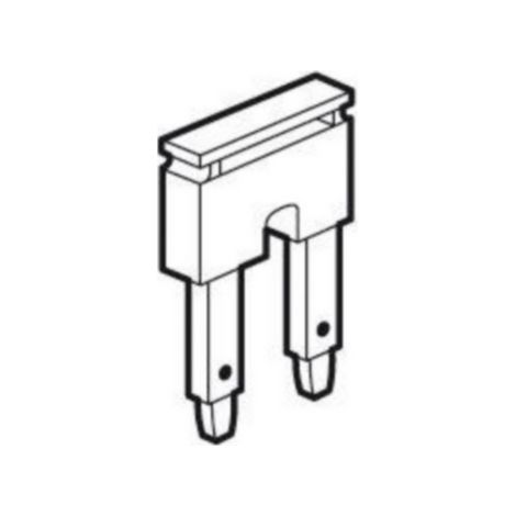 Peigne pour 2 blocs de jonction à ressort viking 3 pas 12mm rouge LEGRAND 037585 (1/2)