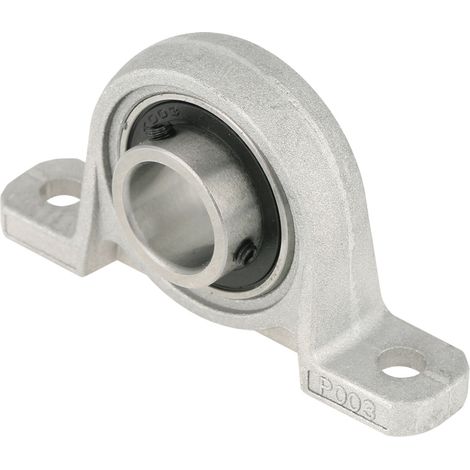 1Pc 17mm  KP003 Zinc Alloy Mounted Pillow Block Bearing Mechanical Parts Accessories