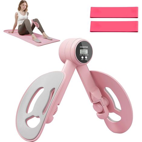 Hip Trainer Exerciser, Thigh Trainer, Women's Pelvic Floor Muscle Trainer, Adjustable Resistance, Leg and Arm Training Device, for Home and Gym Workouts (1/5)