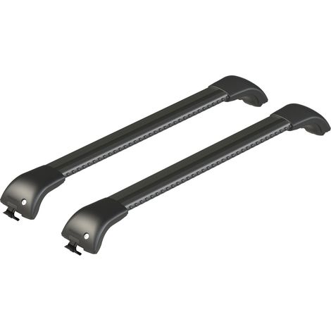 Silenzio CX Black, set completo barre portatutto in alluminio - 104 cm + 94 cm - Origine RL - C413