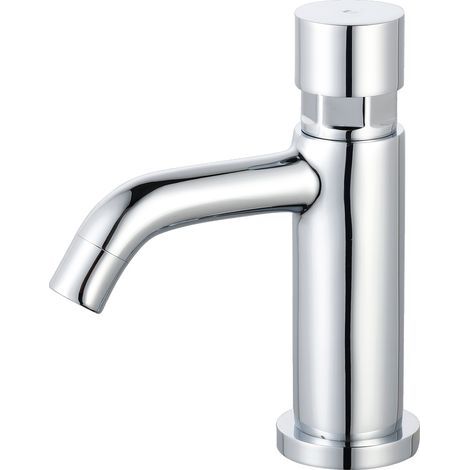 Robinet lave-mains Cilindro eau froide chrome (1/5)
