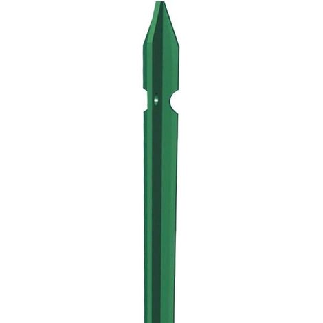 Paletti Pali Zincati per recinzioni sezione T - Altezza cm. 200 - Cf. 10 Pz