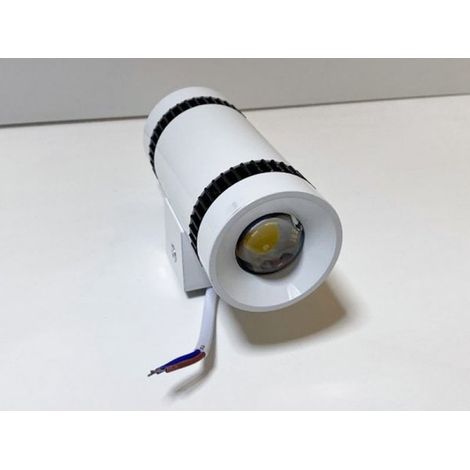 Applique Led Da Parete Modello Monique Italian Design Moderna 6W Doppio Illuminazione Bianco Caldo (1/4)