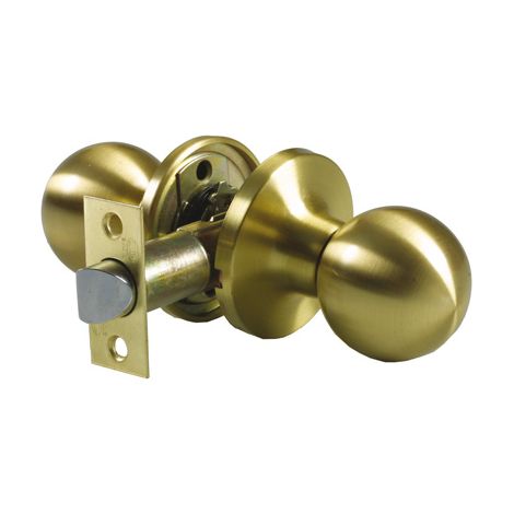 Pomo redondo paso laton mate mod. 611 11128 amig (1/2)