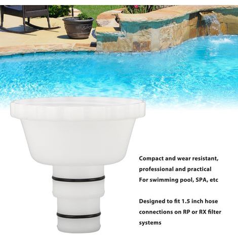 Adaptateur de Filtration pour Piscine Accessoire pour Systèmes RP RX Connexions de Tuyau 1.5 Pouces (1/5)